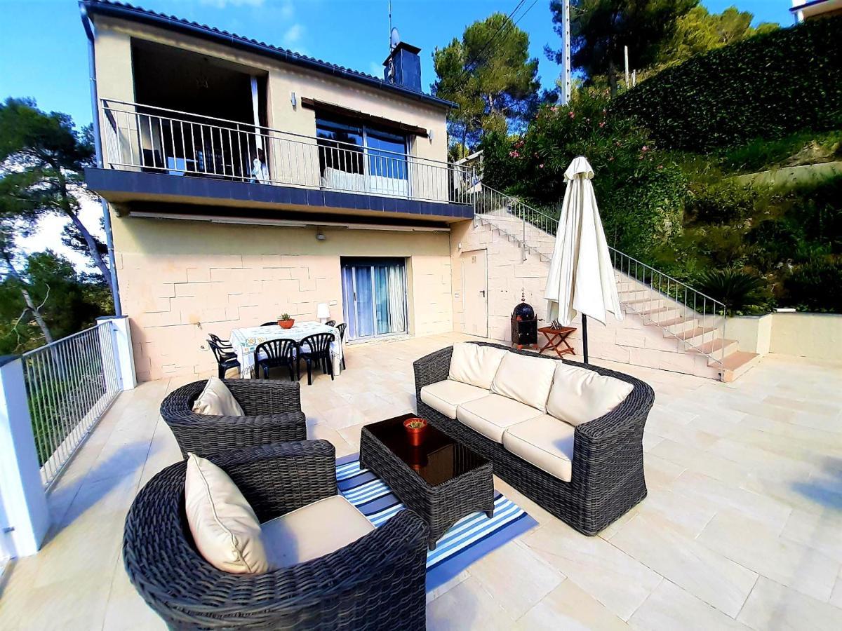Villa Mur - Espectacular Villa Cerca De Sitges Y Bcn Olivella المظهر الخارجي الصورة