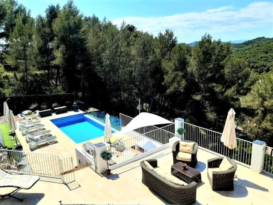 Villa Mur - Espectacular Villa Cerca De Sitges Y Bcn Olivella المظهر الخارجي الصورة