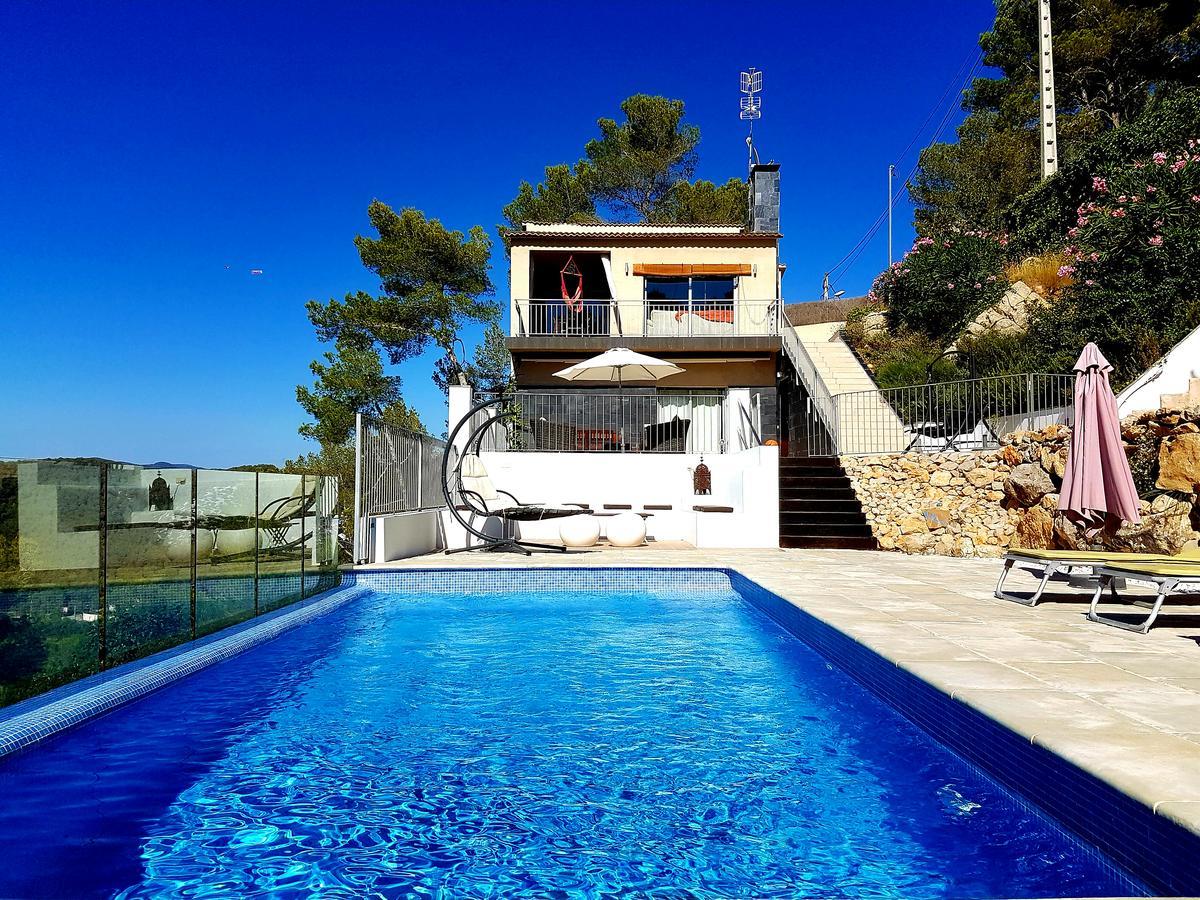 Villa Mur - Espectacular Villa Cerca De Sitges Y Bcn Olivella المظهر الخارجي الصورة